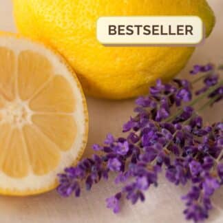 Duftlys med lavendel