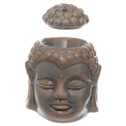 Buddha Aromalampe, Duftlampe, Aromalampe, Buddha, Grøn,