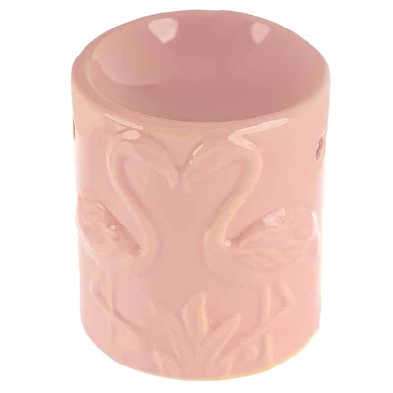 Duftlampe med flamingo // gammelrosa