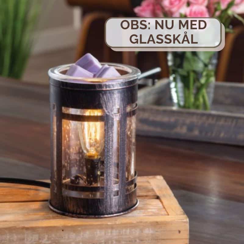 Elektrisk duftlampe med pære // EDISON DARK