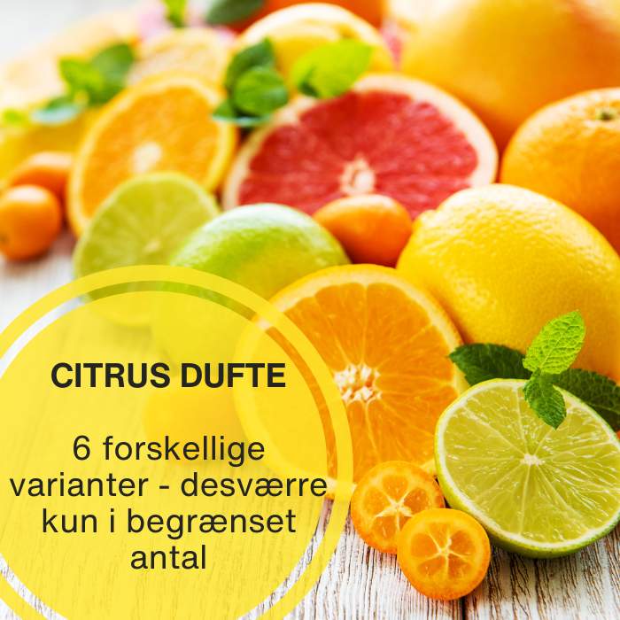 Citrus-dufte – nu i hele plader til en ekstra skarp pris