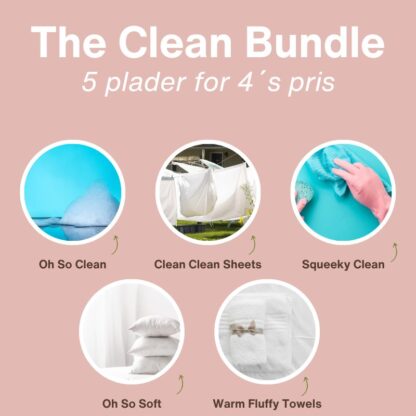 the clean bundle 5 plader for 4s pris
