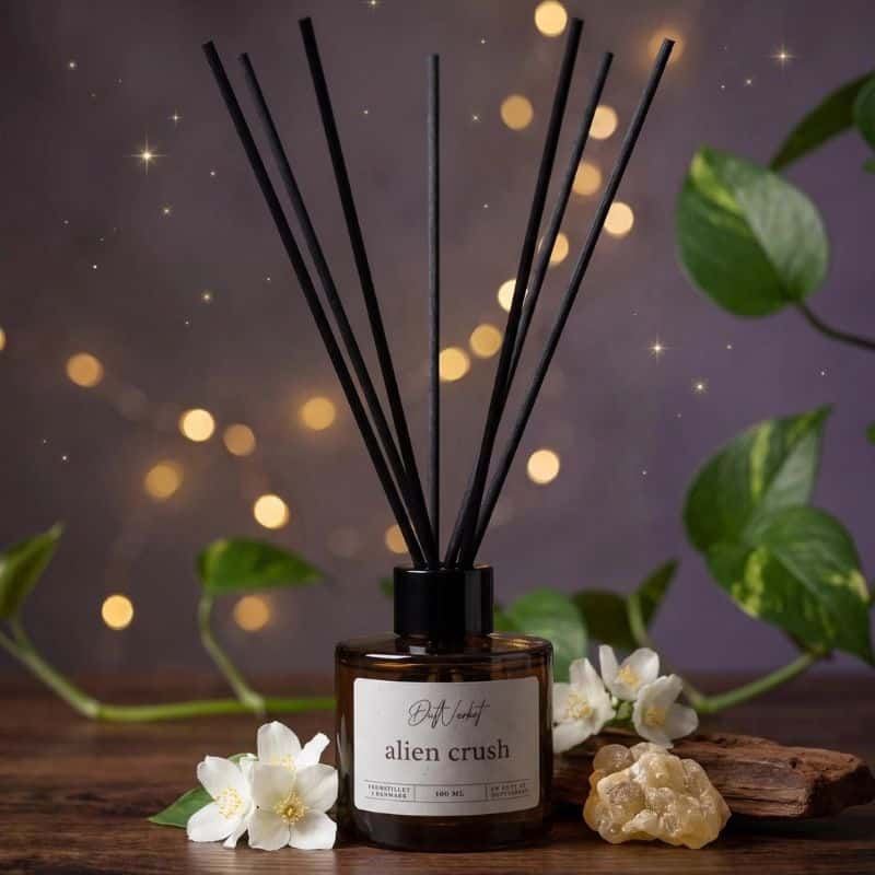 Alien Crush: Duftpinde og refills - NY Amber diffuser