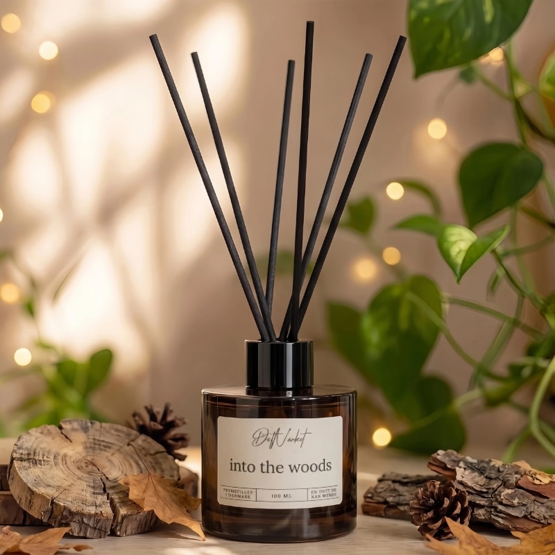 Into the Woods: Duftpinde og refills – NY Amber diffuser