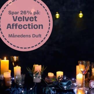 Romantisk duftlys Velvet Affection