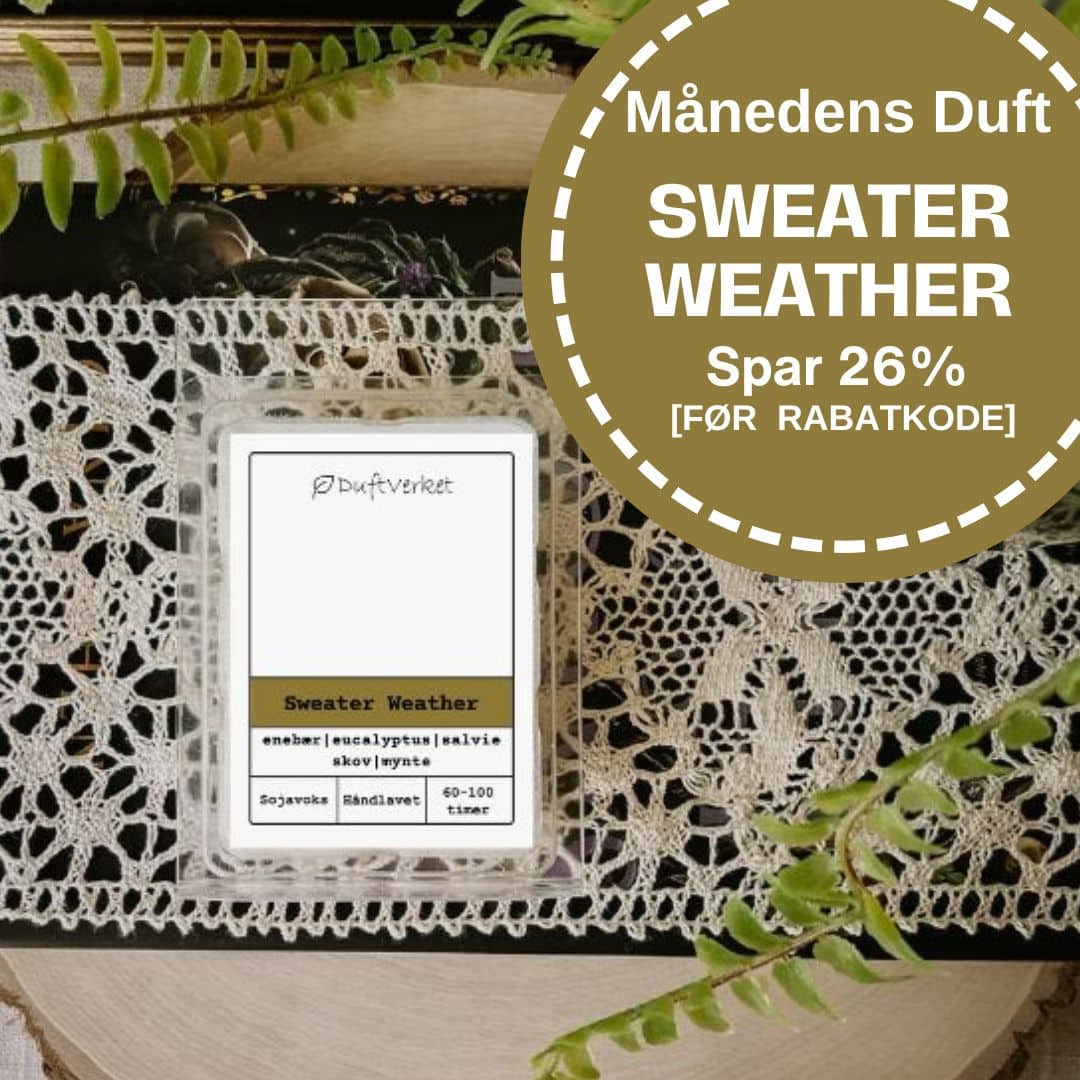 Duftlys til efteråret - natur duft