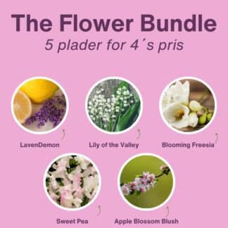 Duftlys blomsterdufte - få fem plader duftvoks og betal for 4