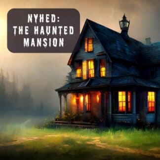 Duftlys halloween The Haunted mansion -efterårsduft duftvoks