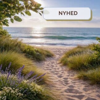 Duftvoks med naturduft håndlavet af ren sojavoks Morning Walk by the Sea