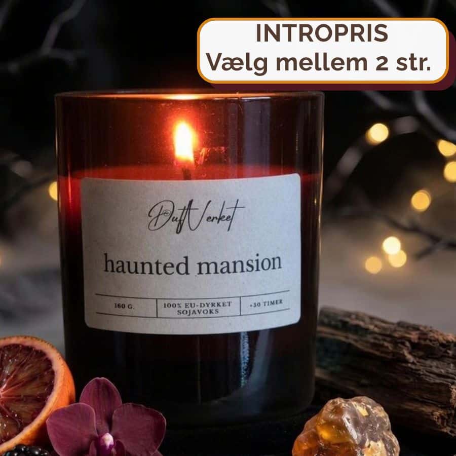 Duftlys halloween: Haunted Mansion - Lille